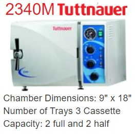 Autoclave Unit - Tuttnauer 2340M