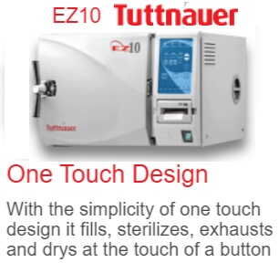 EZ 10P Automatic Autoclave - Tuttnauer