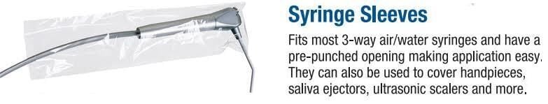 Air Water Syringe Sleeves - Prestige