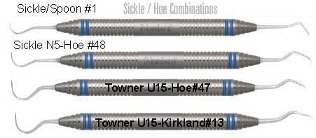 Anterior Scalers - Sickle-Hoe Combinations - Nordent