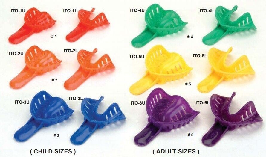 Excellent-Colors Ortho Impression Trays