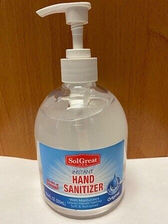 Hand Sanitizers 500ml with Vitamin E and Moisturizers