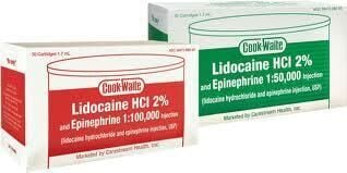 Lidocaine HCL 2% - Cook-Waite
