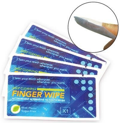 Minty Finger Tooth Wipes - Pac-Dent