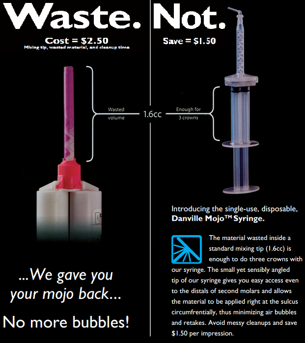 Mojo II Single Use Disposable Syringes - Zest Dental