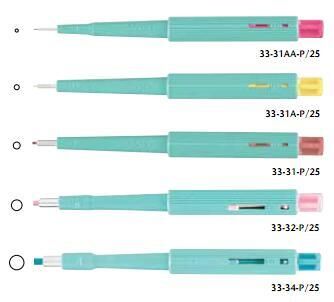 Sterile Disposable Biopsy Punches with Plungers - Miltex