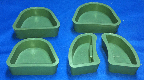 Green Silicon Rubber Base Formers