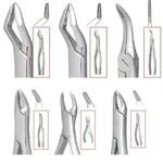 Extraction Forceps Pedodontic English Pattern - Nordent