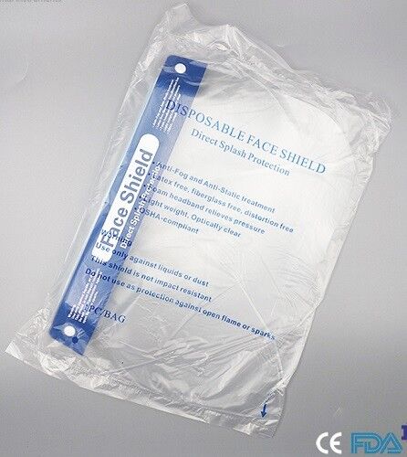 Disposable Face Shield Direct Splash Protection